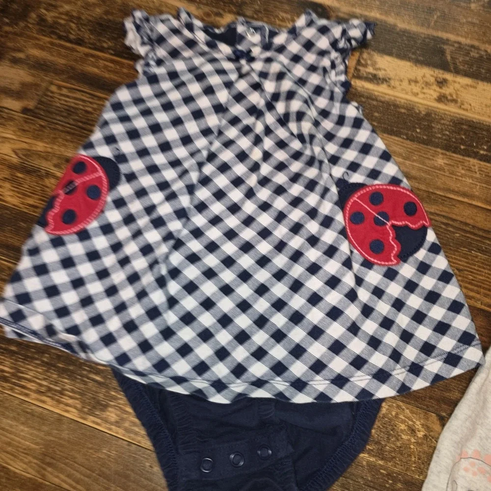 Baby Girl Size 18 Mo Lot Of 6 Rompers Jumpers Bubbles Cute Comfy Bundle